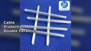 Osłona kabla światłowodowego Wytrzymały podwójny pręt ceramiczny