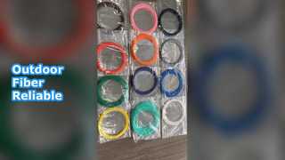 Przezroczysta luźna rura światłowodowa do zastosowań zewnętrznych 1000m